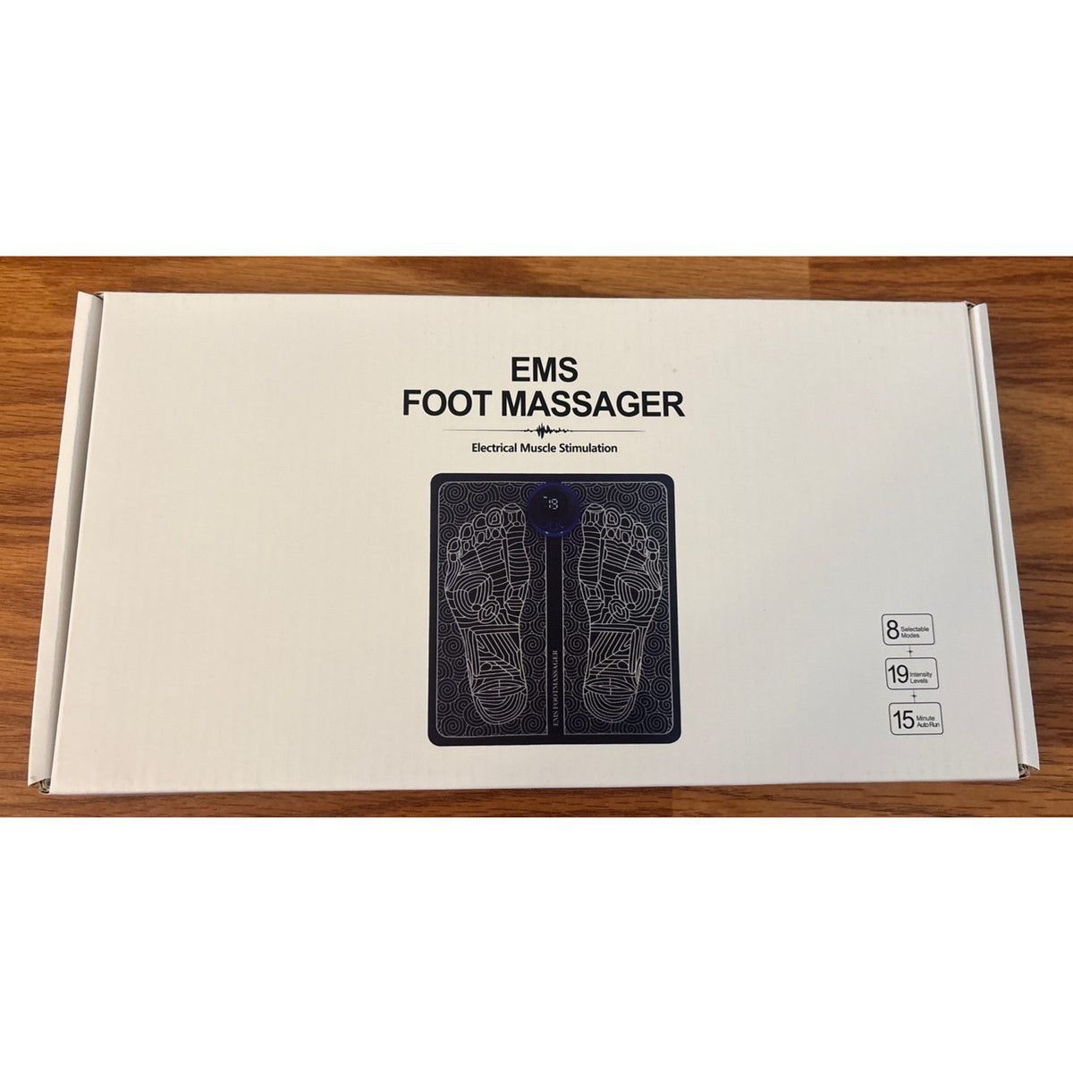 EMS Foot Massager Neuropathy Feet Mat 19 Levels/8 Modes Circulation Pain Relief