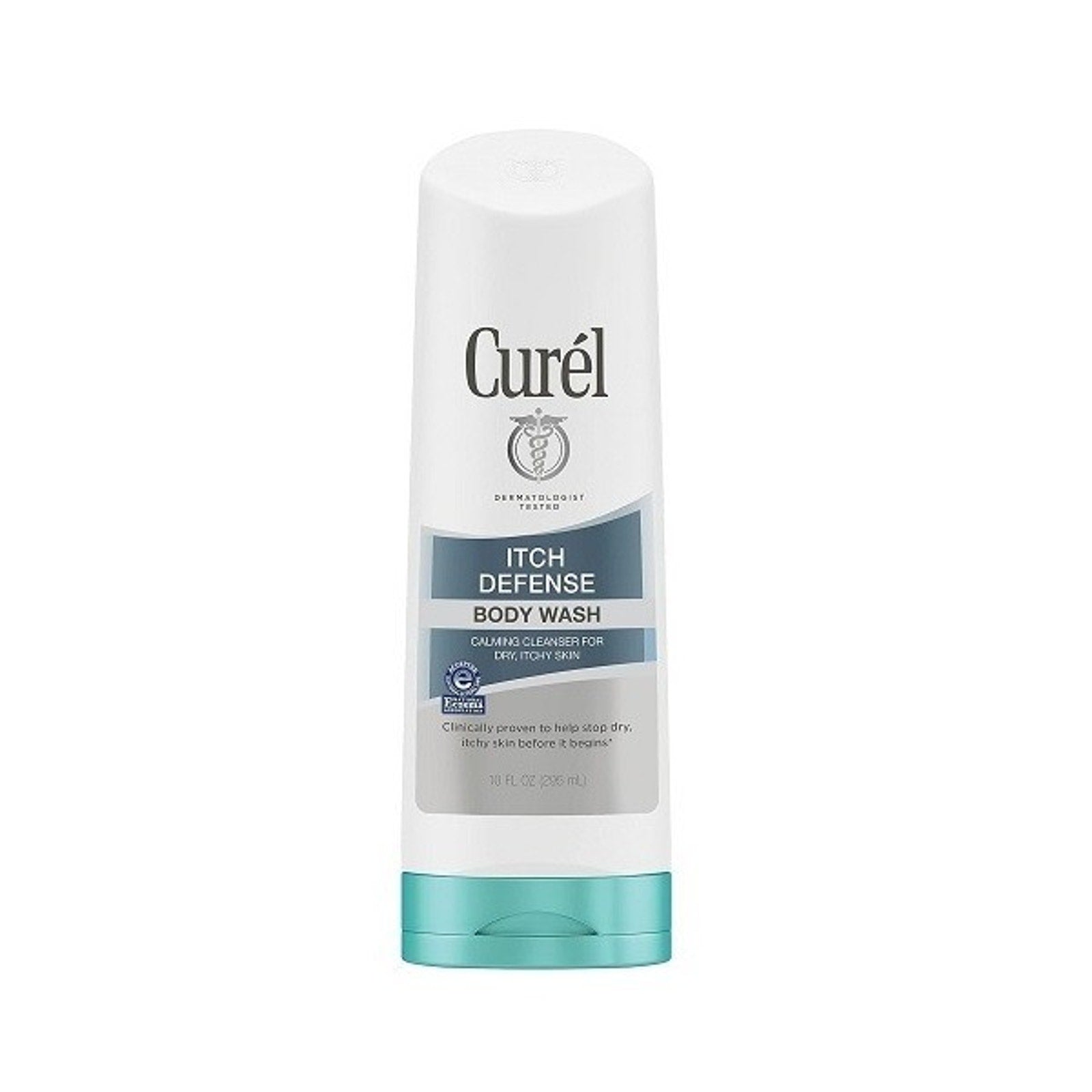Curel Itch Defense Daily Calming Body Wash Soap-Free for Dry, Itchy Skin 10floz