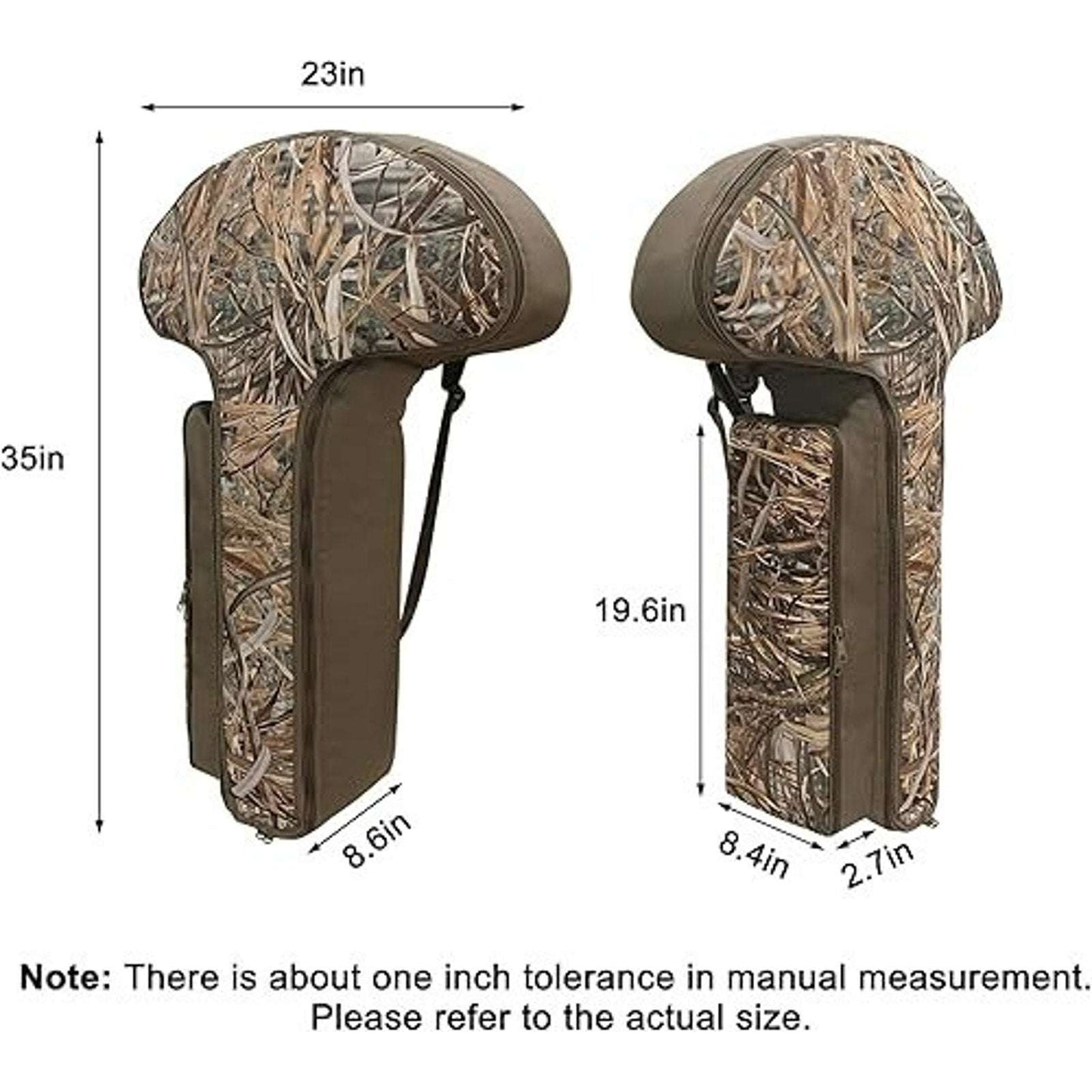 MYDAYS Soft Camo Hunting Backpack Padded Carry Case Bag