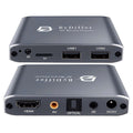 4K HD Digital Media Player TV MP4 Video Player USB Drive/Micro SD Card w/ Remote