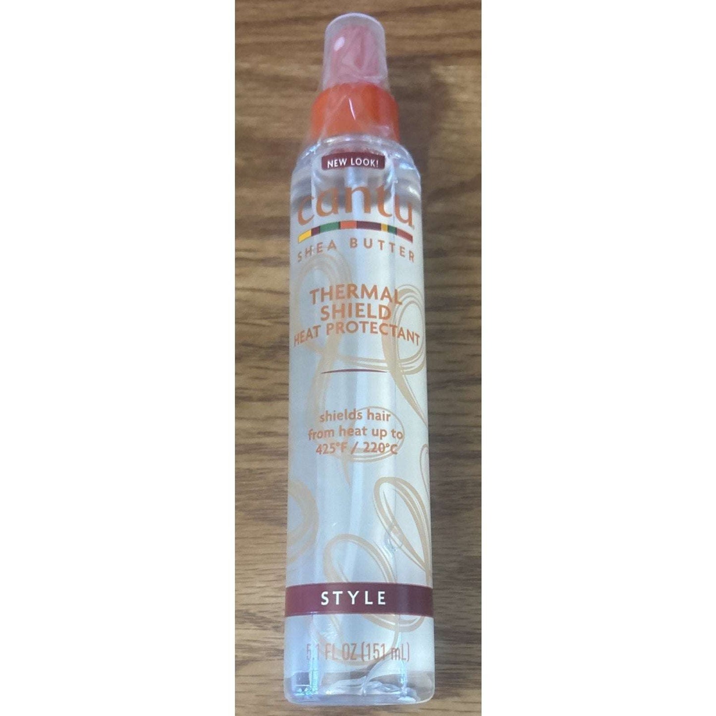 2-PACK CANTU Shea Butter Thermal Shield Hair Heat Protectant, 5.1 fl oz (151 ml)