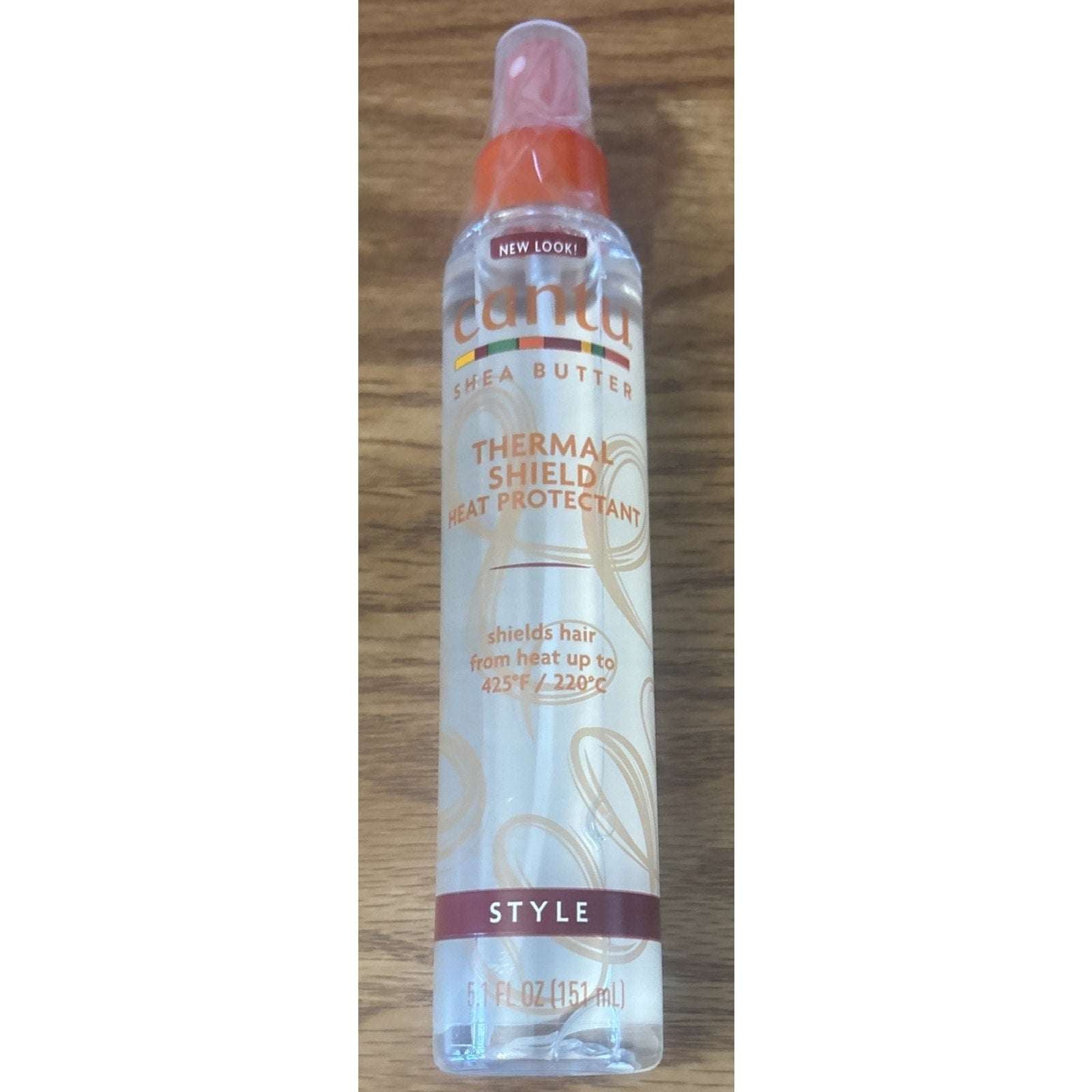 2-PACK CANTU Shea Butter Thermal Shield Hair Heat Protectant, 5.1 fl oz (151 ml)