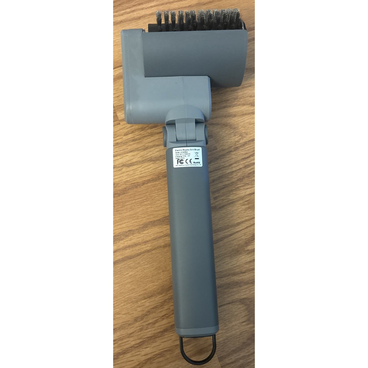 Electric Grill Brush Cordless Rechargeable 3 Speed 7.4V Power Steel BBQ Cleaner