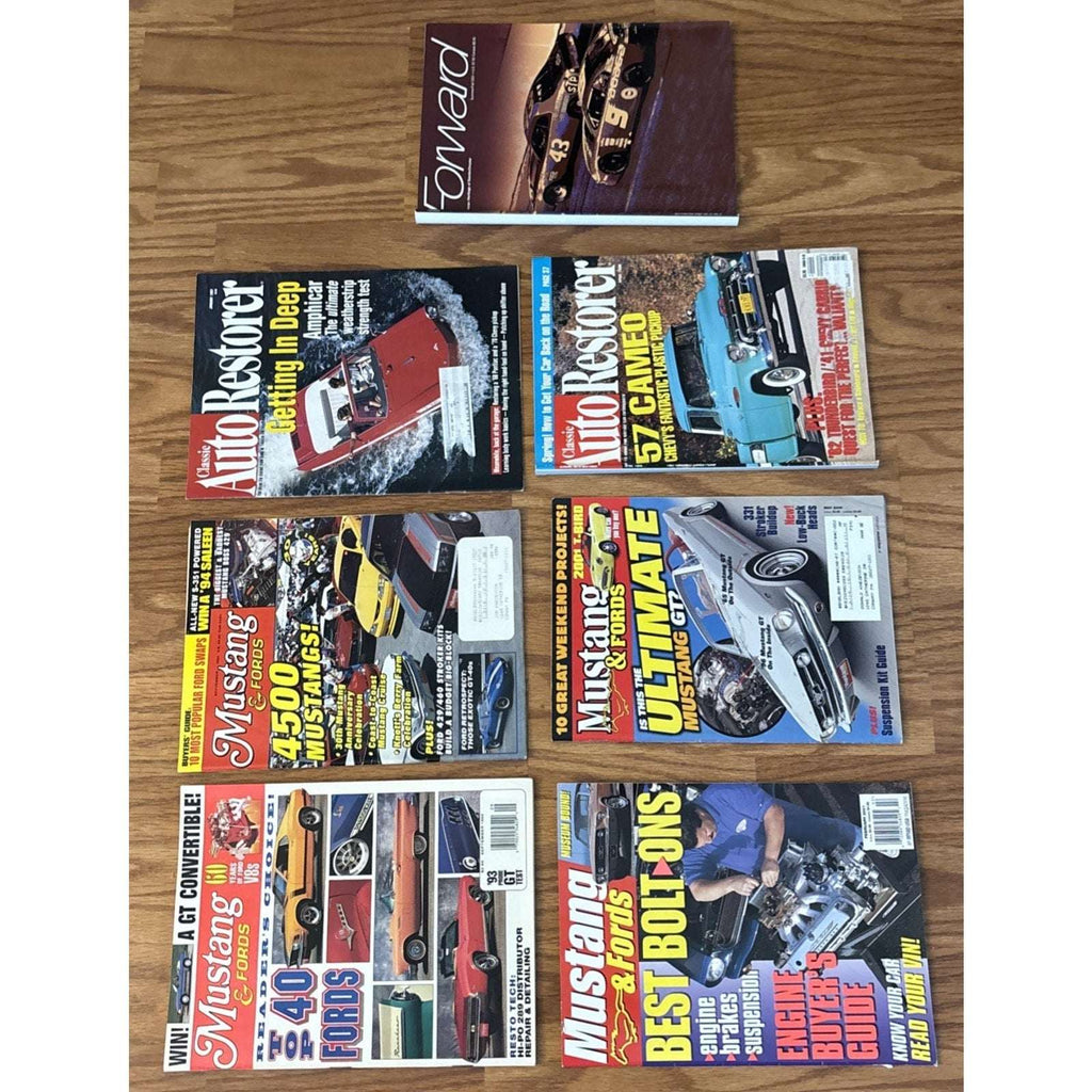 VTG Lot 7 Forward ...Daimler Chrysler, Mustang & Fords & Auto Restorer Magazines