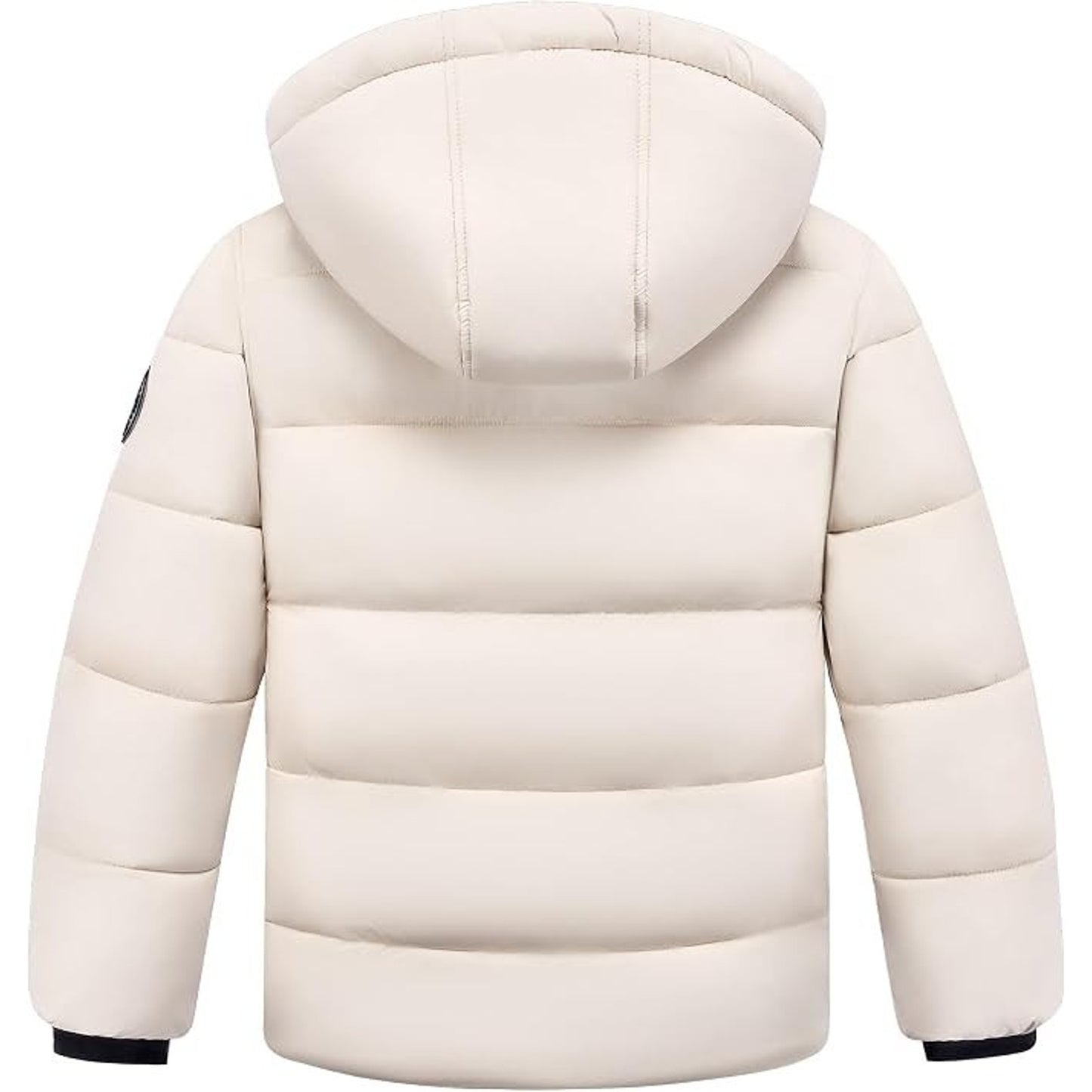 WULFUL Boy's Winter Coat Sherpa Lined Detachable Hat Down Puffer Jacket Sz 15/16