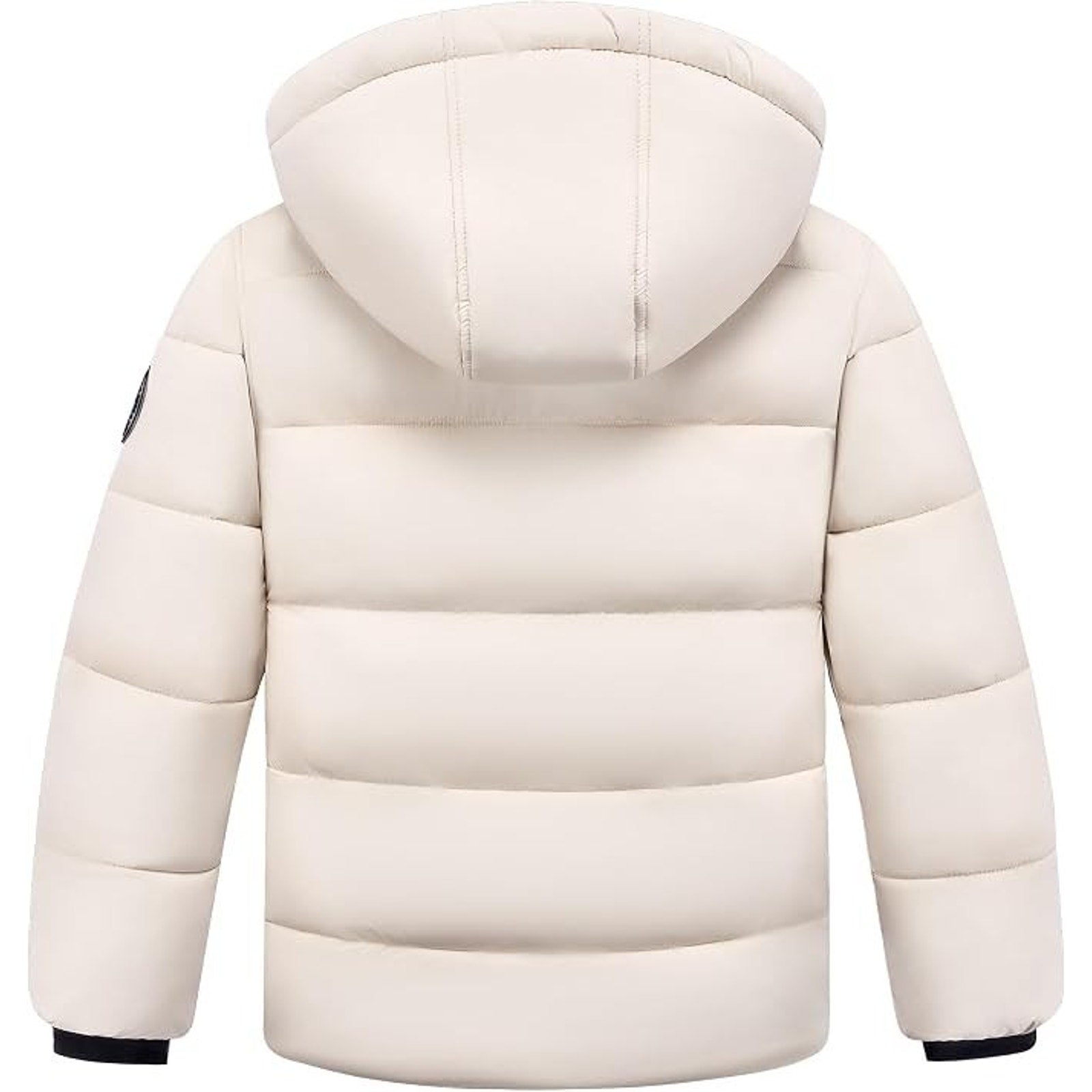 WULFUL Boy's Winter Coat Sherpa Lined Detachable Hat Down Puffer Jacket Sz 15/16