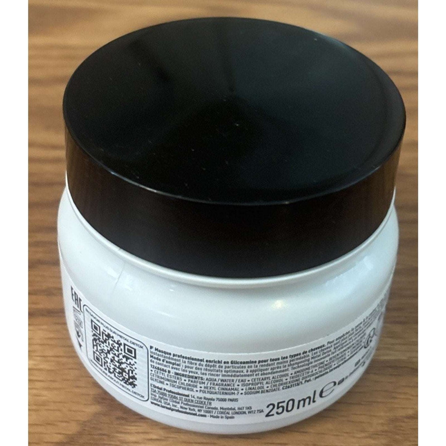 L'Oreal Pro Metal Detox Hair Mask - After Color Prevents Breakage & Color Shift