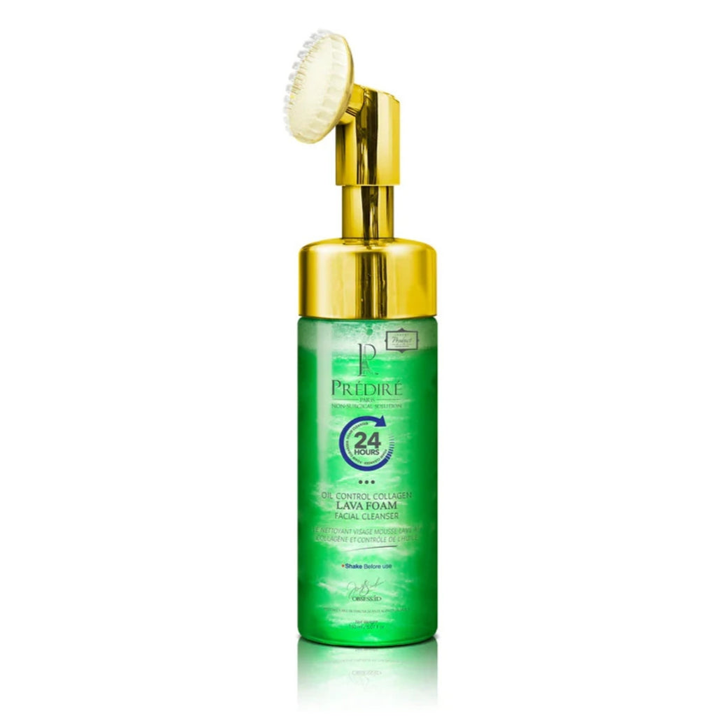 Predire Paris Argon Teal Lava Foam Oil Control Collagen Booster Facial Cleanser