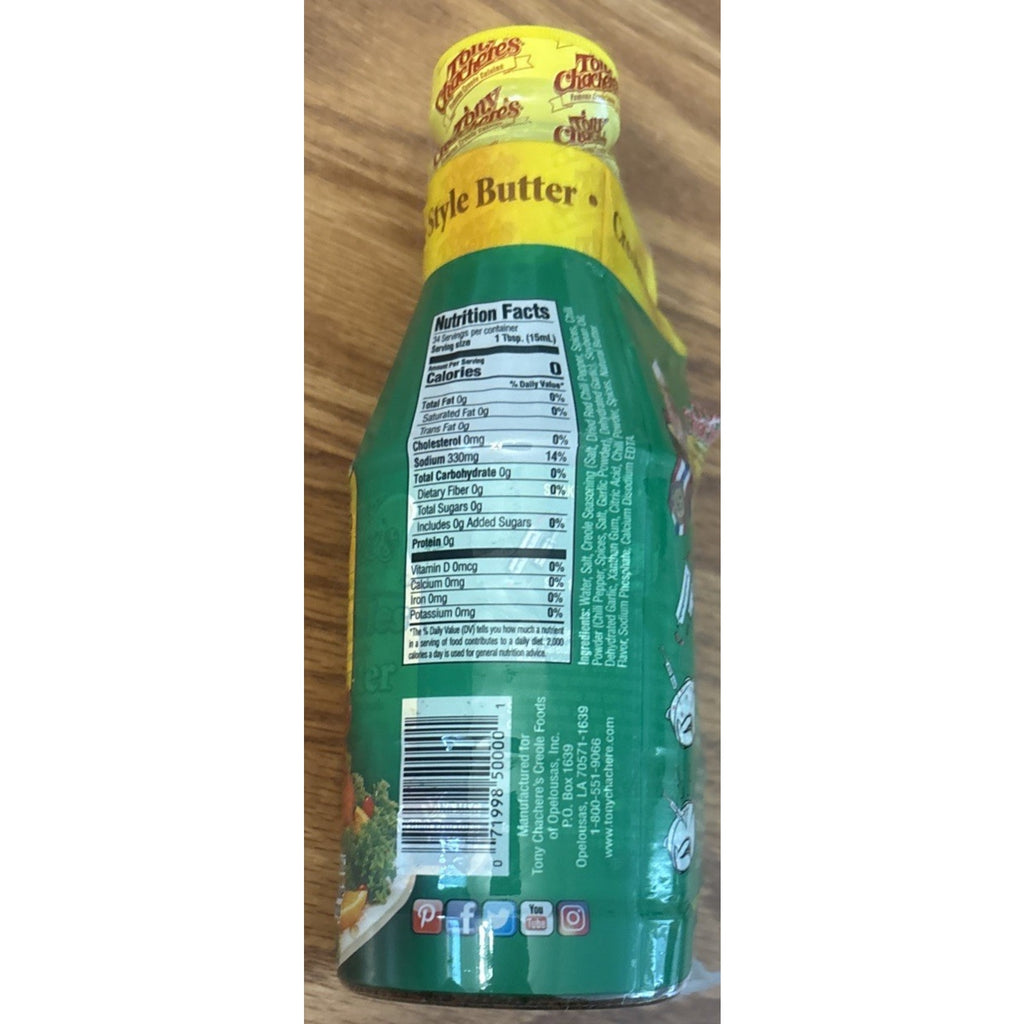 Tony Chachere's Injectables Creole Cajun Style Butter Marinade 17oz - Lot of 2