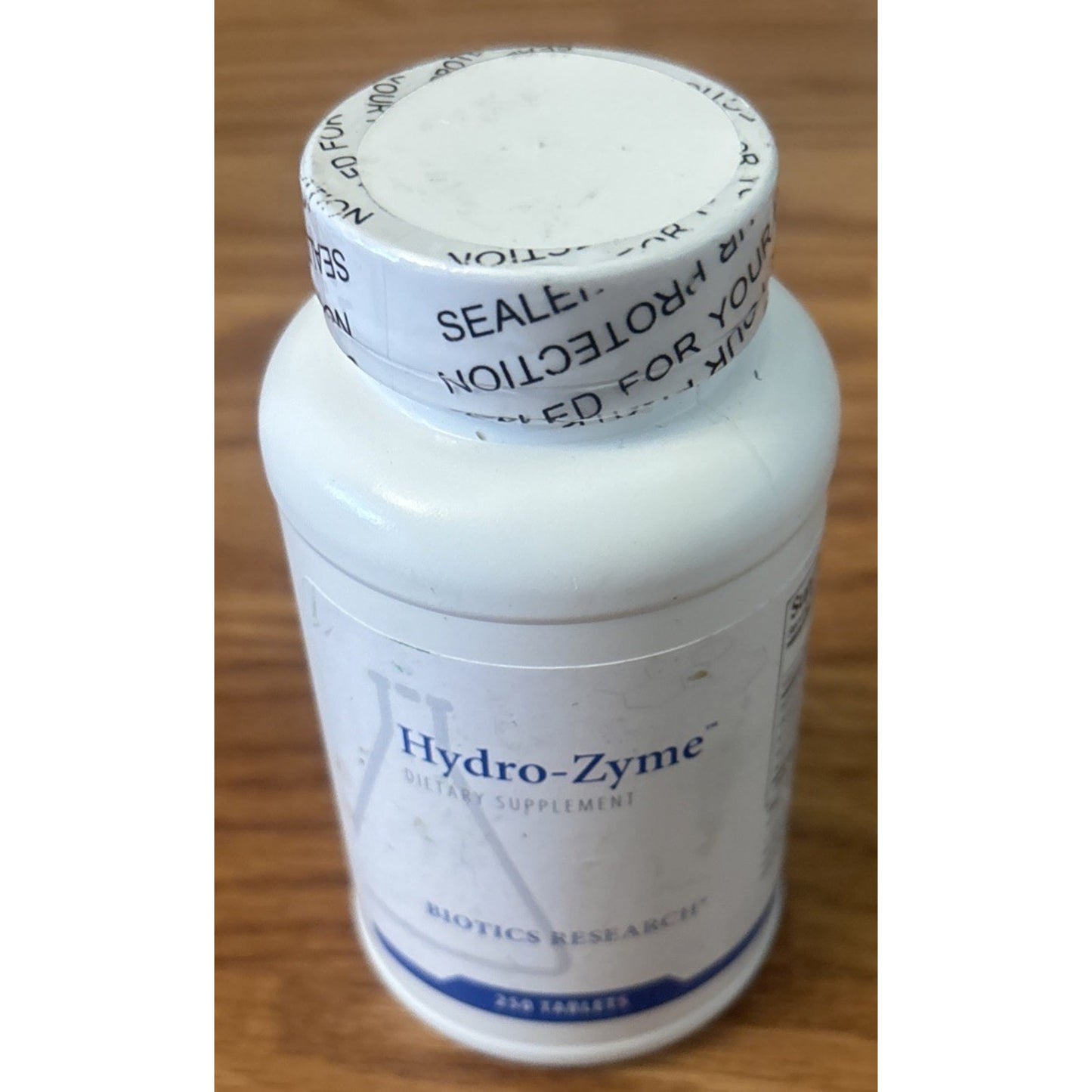 250 Tabs Biotics Research Hydro-Zyme Betaine Hydrochloride HCL Gut Hydrozyme