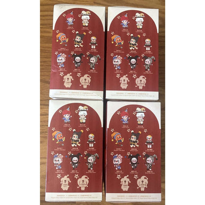 LOT of 4 100% Authentic POPMART WHY SO SERIOUS Vinyl Plush Pendant New & Sealed