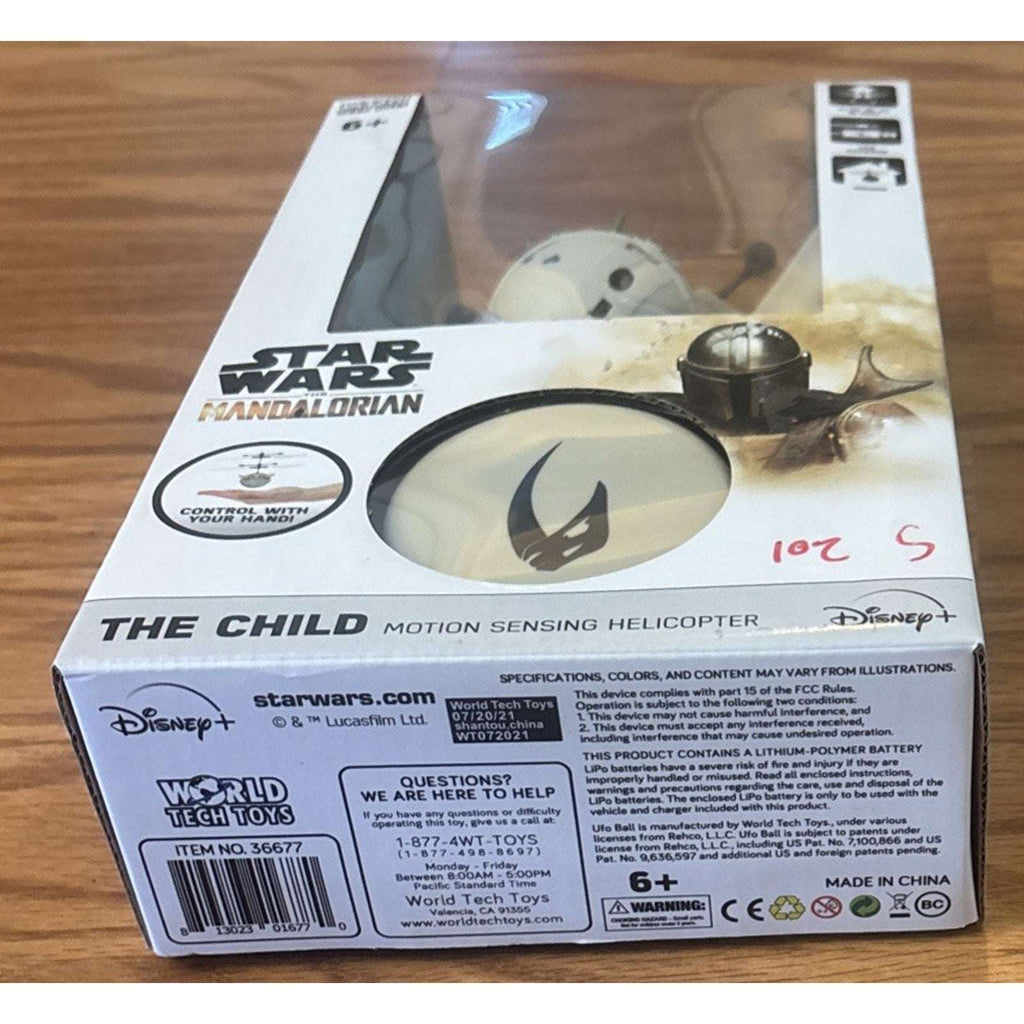 Star Wars Mandalorian The Child Motion Sensing Flying Helicopter Baby Yoda Drone