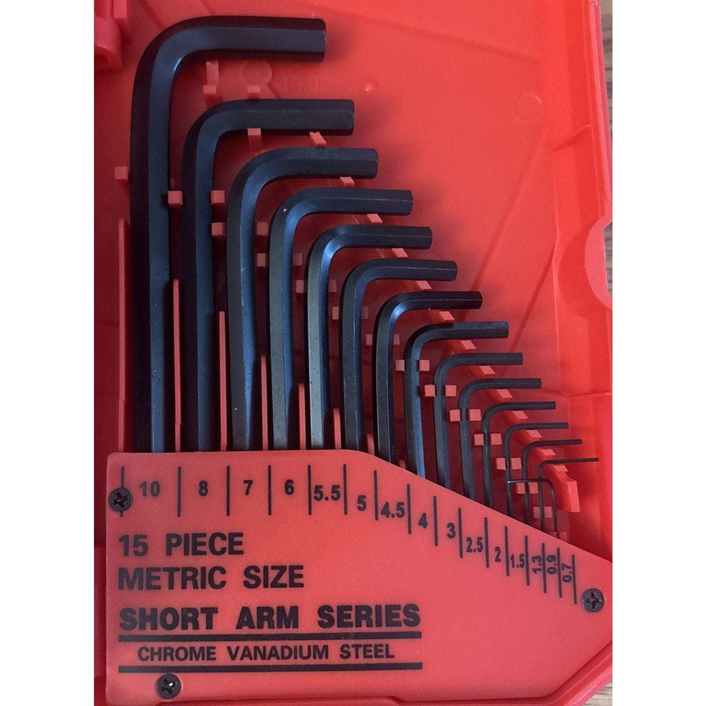 41-Piece Allen Wrench Set SAE Metric Torx Key + Hex Key T-Handle Set T9-T50