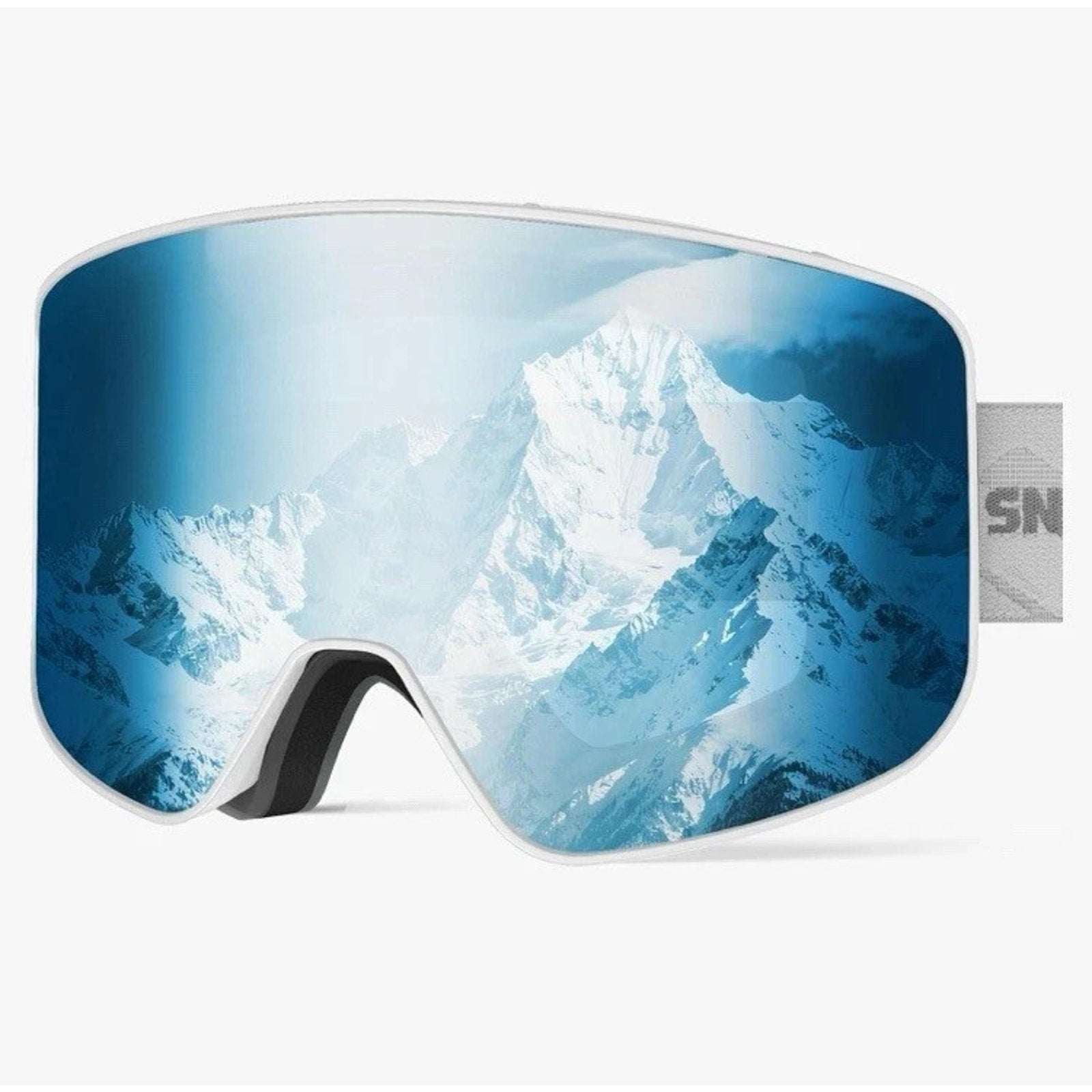 SNOWER Ski Goggles, OTG Anti Fog HD Snowboard Snow Goggles, 100% UV Protection