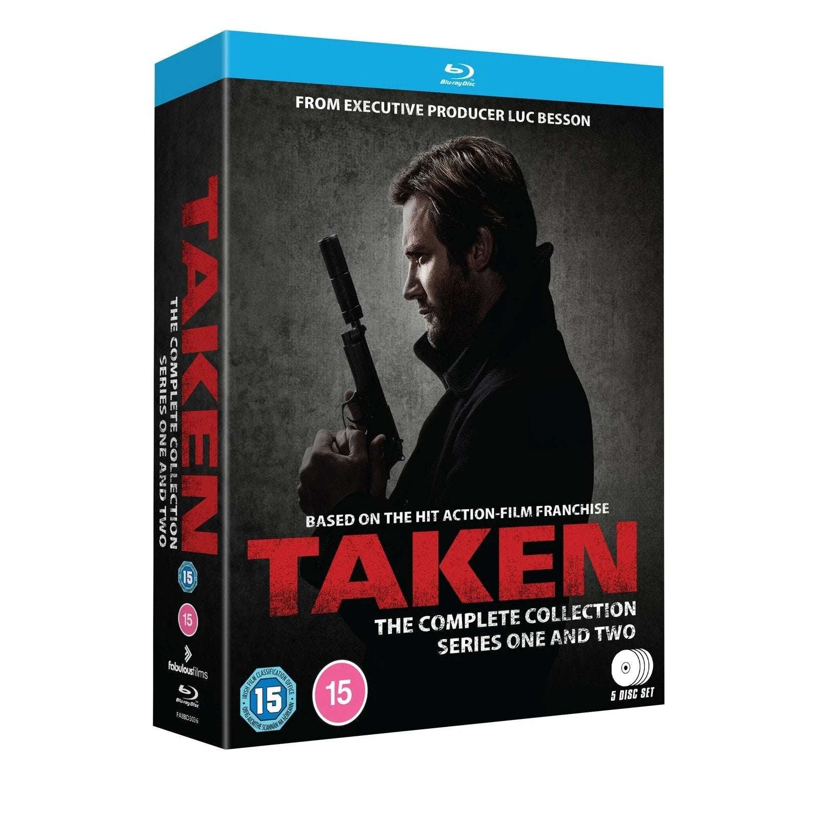 Taken (Complete Series) Blu-ray 5-Disc Box Set Clive Standen Region B NEW!