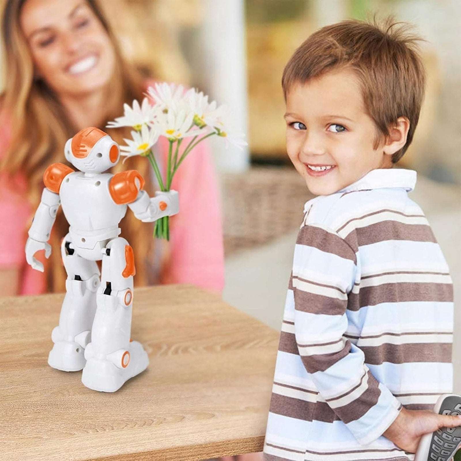 KingsDragon RC Smart Robot, Air Gesture & Sensing Programmable Remote Dance Walk