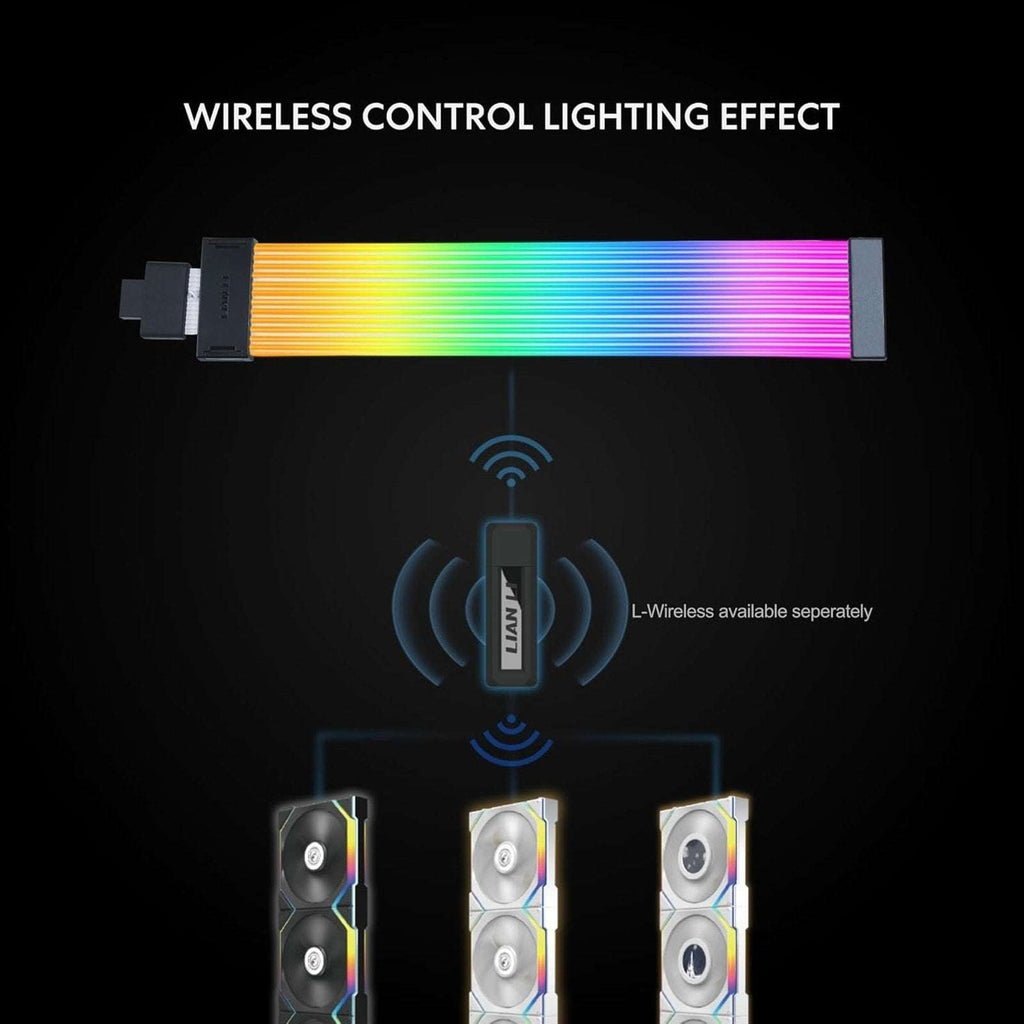 Lian Li Strimer Wireless 16 Pin GPU Addressable RGB Extension Cable PW16-121W