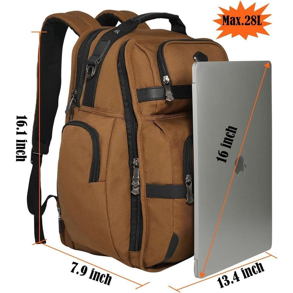 WELKINLAND 24H Work Backpack 28L, 17-Pockets, Durable & Professional, 16" Laptop
