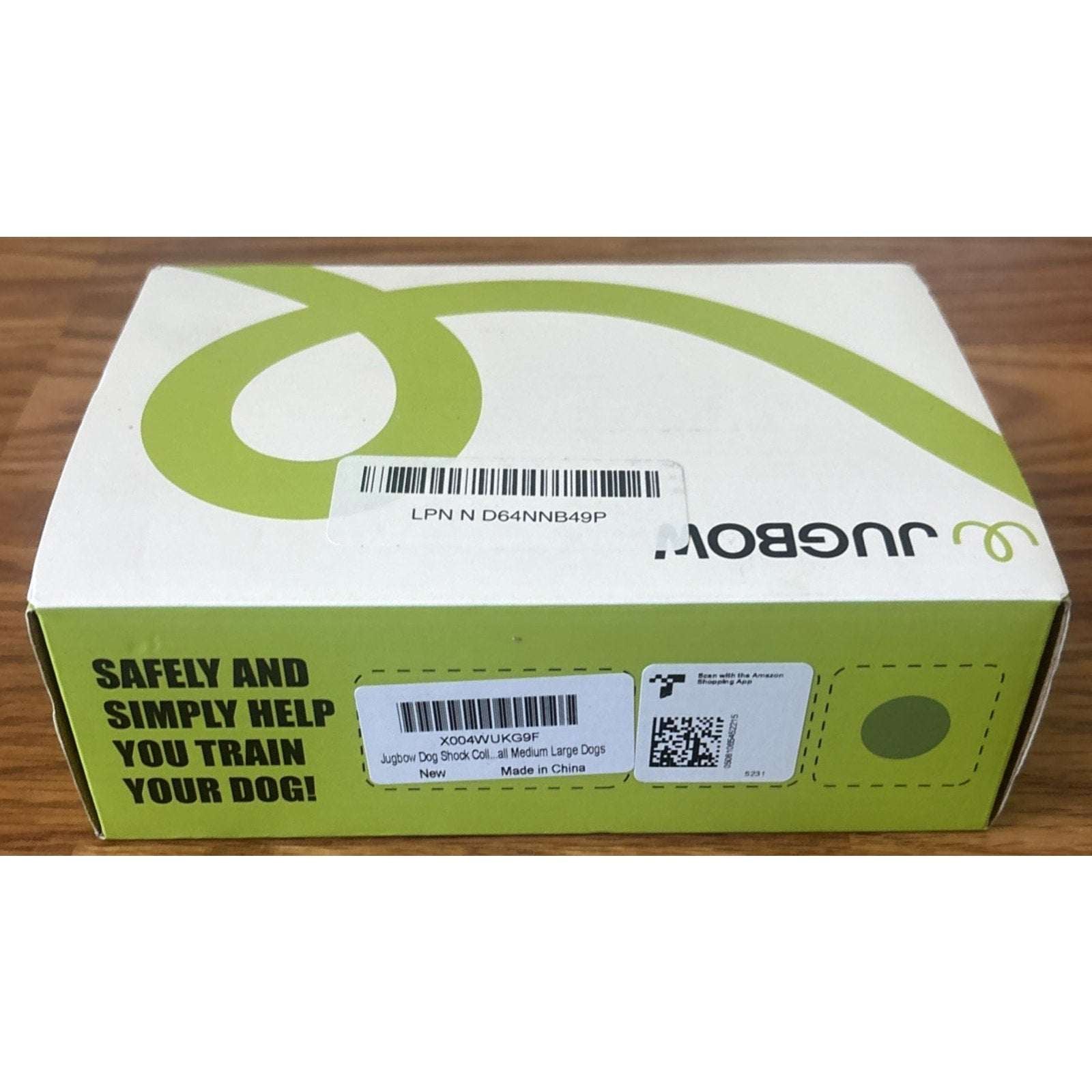 Jugbow Dog Shock Training Collar 4500FT w Remote, Waterproof, 10-120lbs, 4 Modes