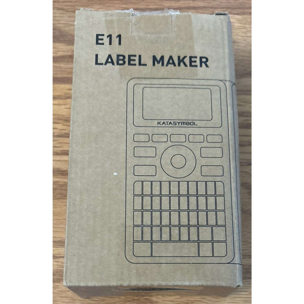 SUPVAN E11 Thermal Inkless Label Maker Bluetooth Keyboard APP Compatible +2 Tape