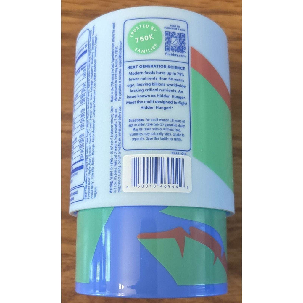 First Day THE MULTI FOR WOMEN VITAMINS 60 GUMMIES NEW NEVER OPENED