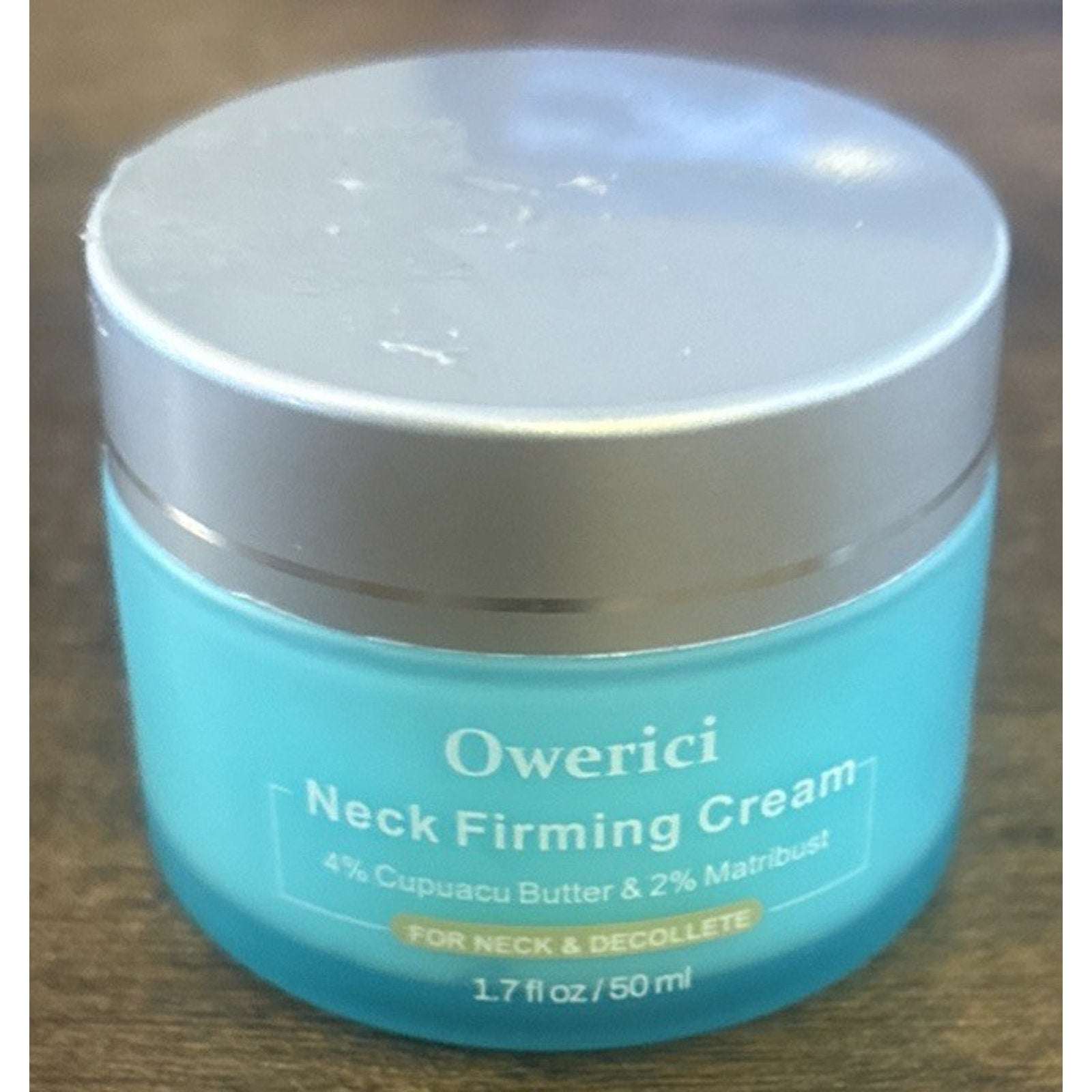 Owerici Neck Firming Cream 4% Cupuacu Butter 2% Matribust Neck & Decollete 1.7oz