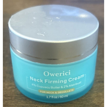 Owerici Neck Firming Cream 4% Cupuacu Butter 2% Matribust Neck & Decollete 1.7oz