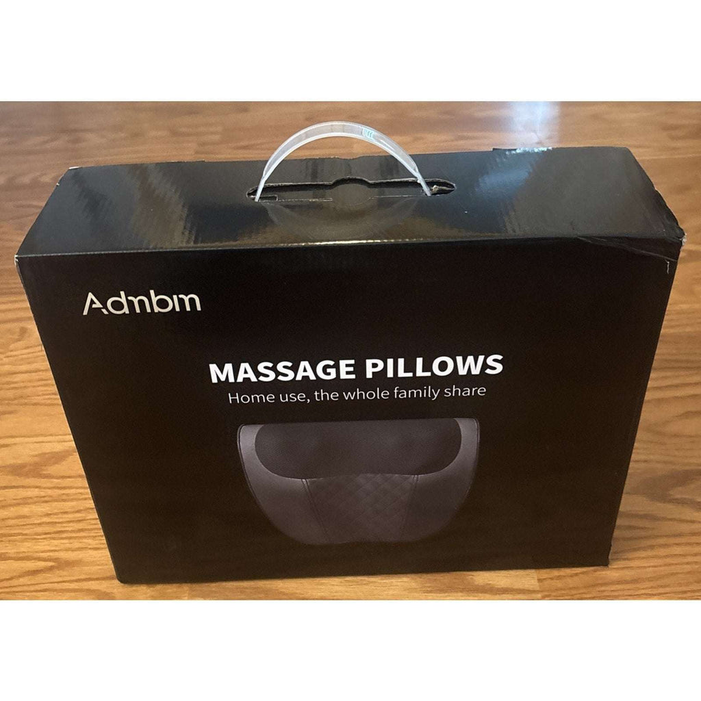 Shiatsu Back & Neck Massager 4D Kneading Deep Tissue Massage Pillow w/ Heat NEW