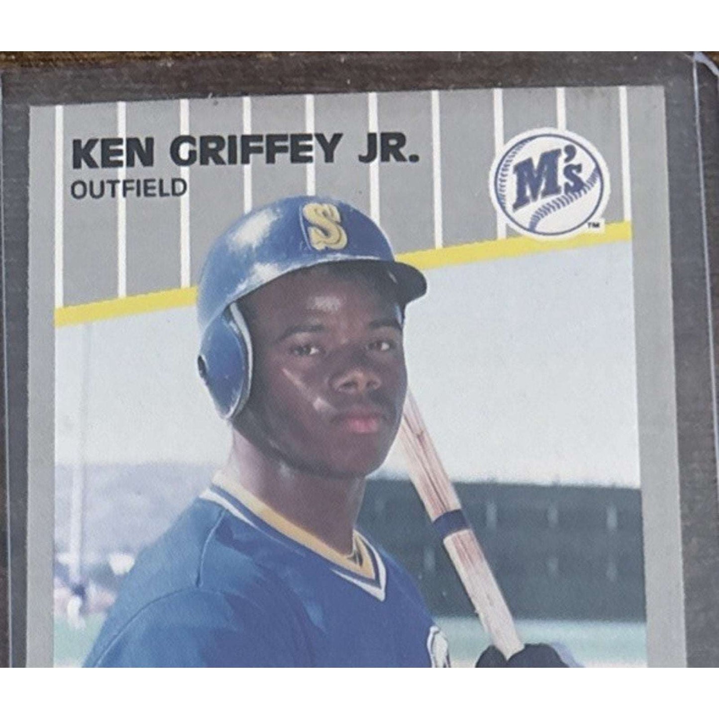 1989 FLEER MLB #548 KEN GRIFFEY JR - RC Rookie Card - Marniners - Pack to Sleeve