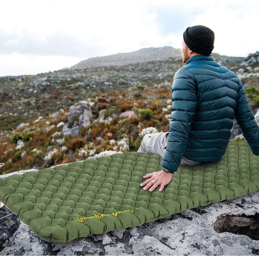 Naturehike 4.6R Ultralight Insulated Inflatable Sleeping Pad Mat w/ Air Pump Bag