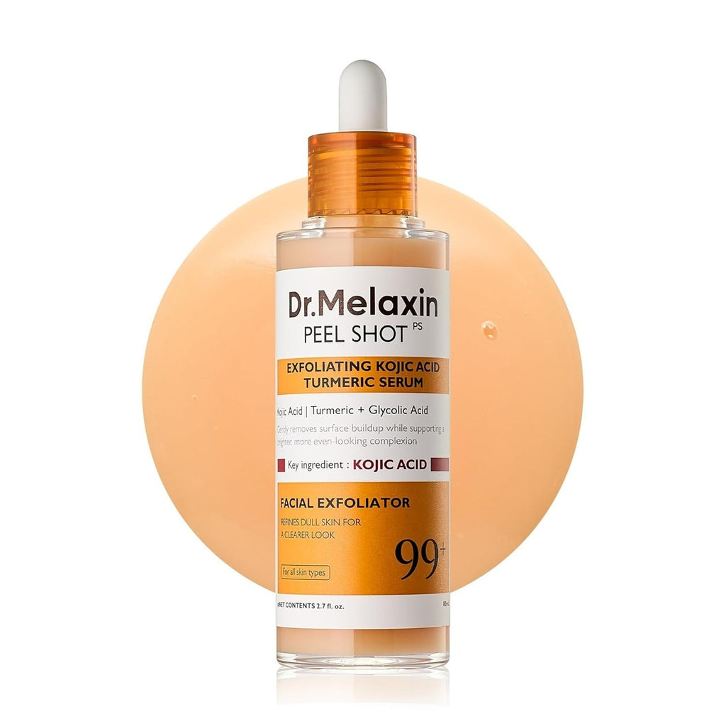 Dr.Melaxin Peel Shot Exfoliating Kojic Acid Turmeric + Glycolic Serum 2.7 fl.oz.