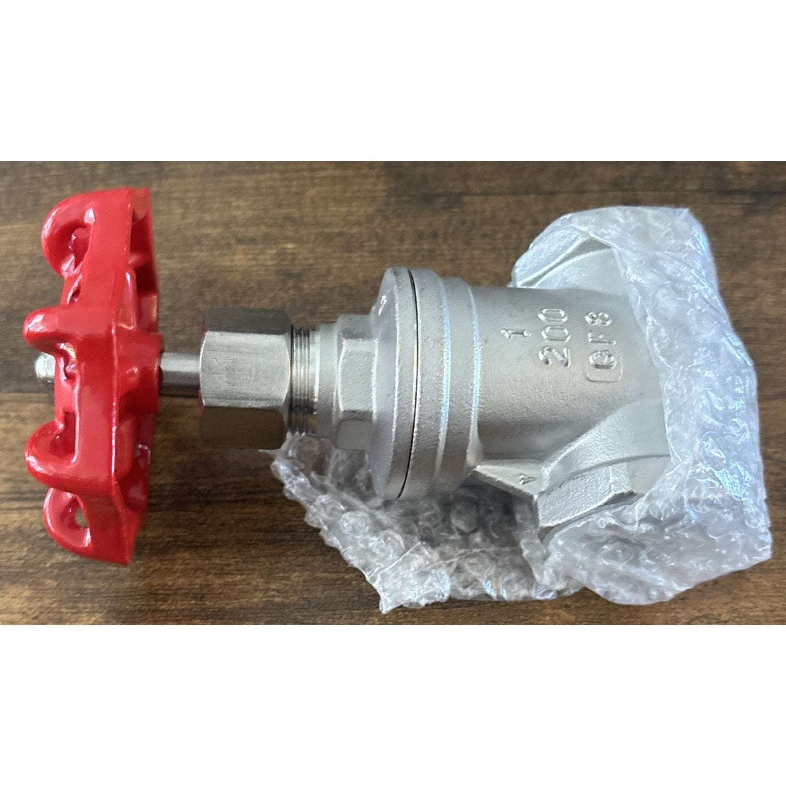 1" NPT Stainless Steel Gate Shut Off Valve Water Oil Gas Plumbing & HVAC Systems