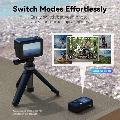 TELESIN T13 Waterproof Wireless Remote Control GoPro Hero 13/12/11/10/9/8/MAX