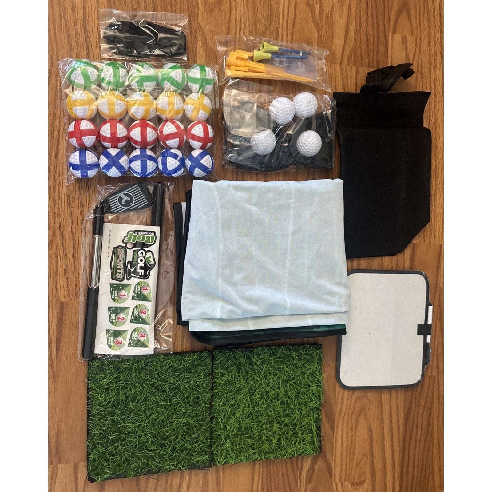 Golf Chipping Game Portable Sticky Golf Target Practice Set Indoor/Outdoor 3Mode
