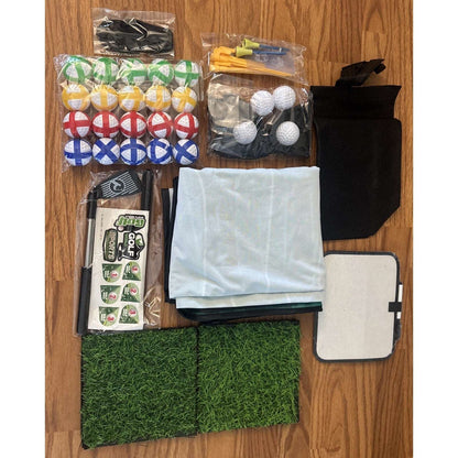 Golf Chipping Game Portable Sticky Golf Target Practice Set Indoor/Outdoor 3Mode