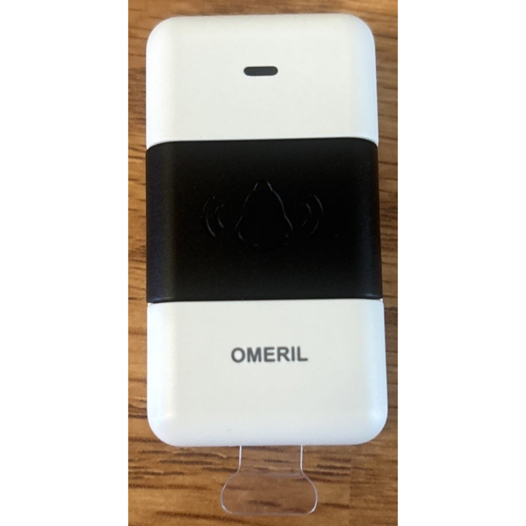 Omeril Weatherproof Wireless Doorbell with 2 Plug-In Receivers 1000ft Range Kit
