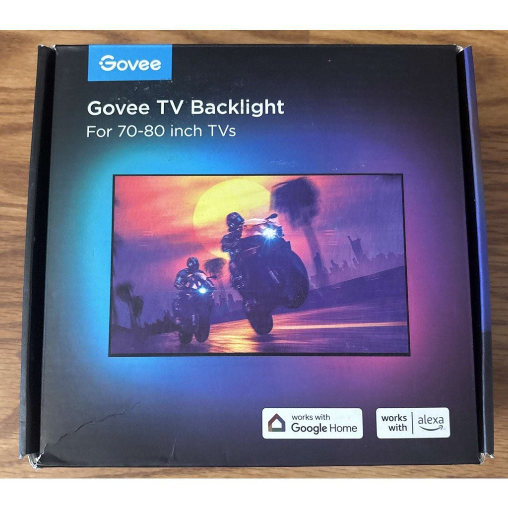 Govee RGBIC TV LED Backlight for 70-80 inch TVs App & Voice Control, Music Sync
