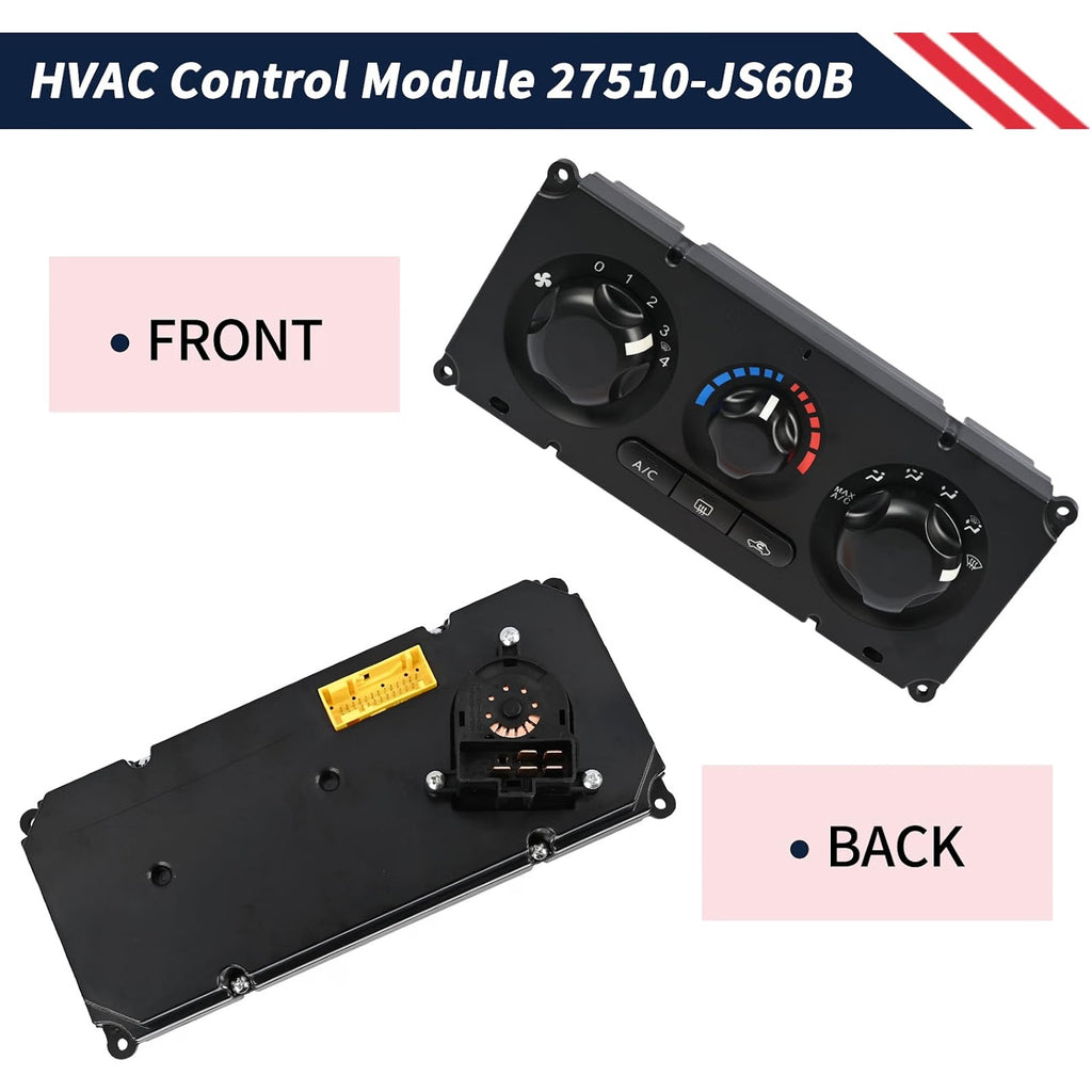 27510JS60B A/C Control Switch Heater Panel For Nissan Frontier Navara D40 07-12