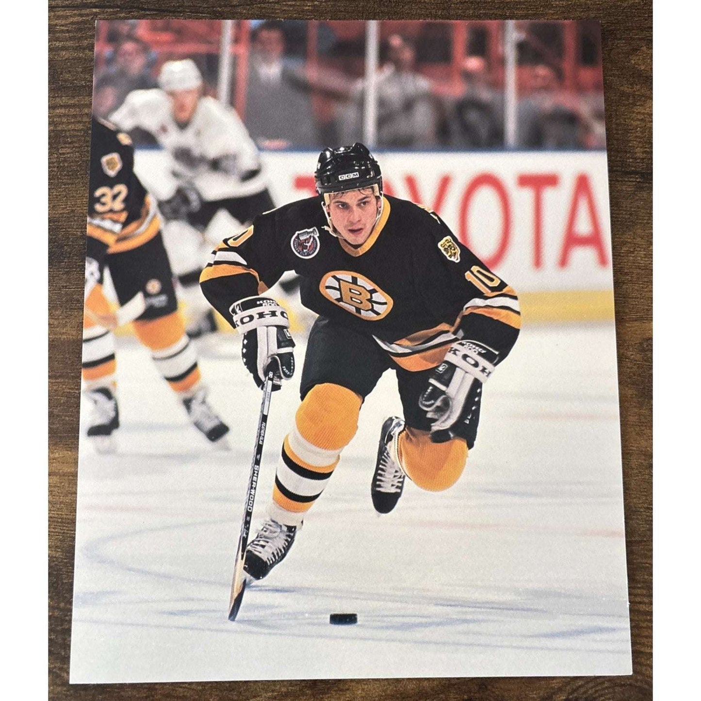 NHL Boston Bruins DIMITRI KVARTALNOV #33 Game Action Color 8 x 10 Photo Picture