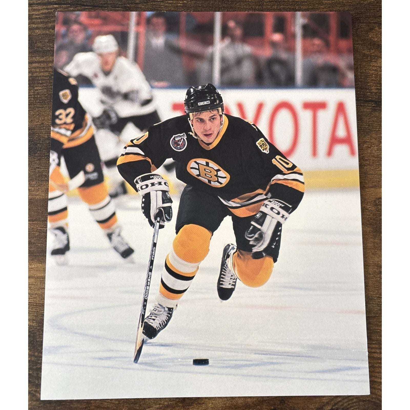 NHL Boston Bruins DIMITRI KVARTALNOV #33 Game Action Color 8 x 10 Photo Picture