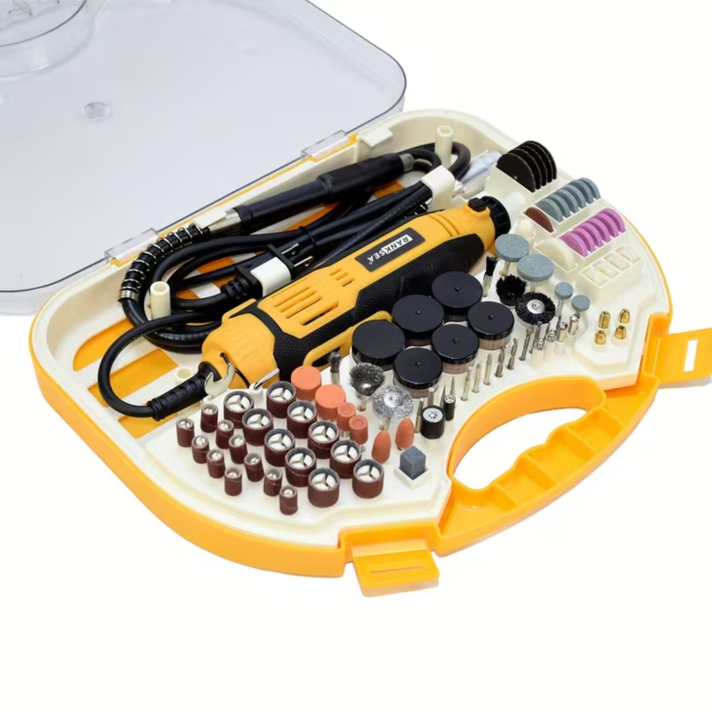 Variable Speed Rotary Tool Kit Electric Drill Polisher Sander Engraver Grinder