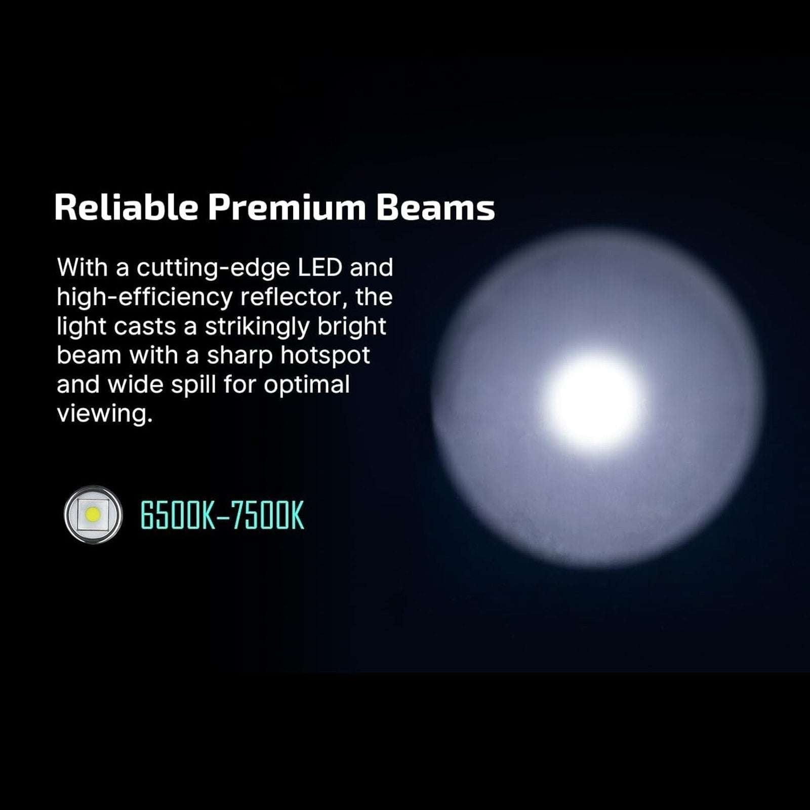 Olight Baton Turbo Compact Magnetic Rechargeable Flashlight 1000 Lumen 510m Beam