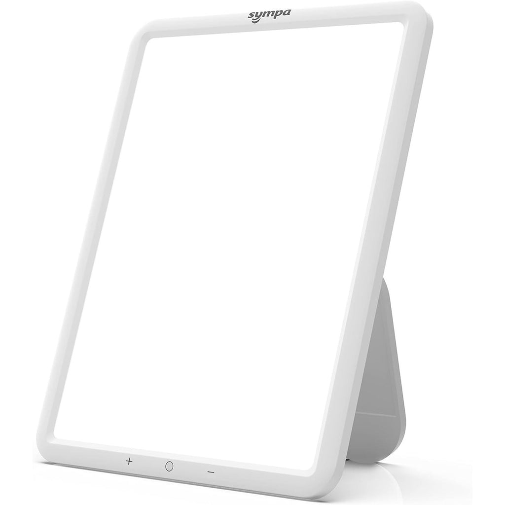 LED Light Therapy Lamp UV-Free 10000 Lux w Memory, Timer & Adjustable Brightness
