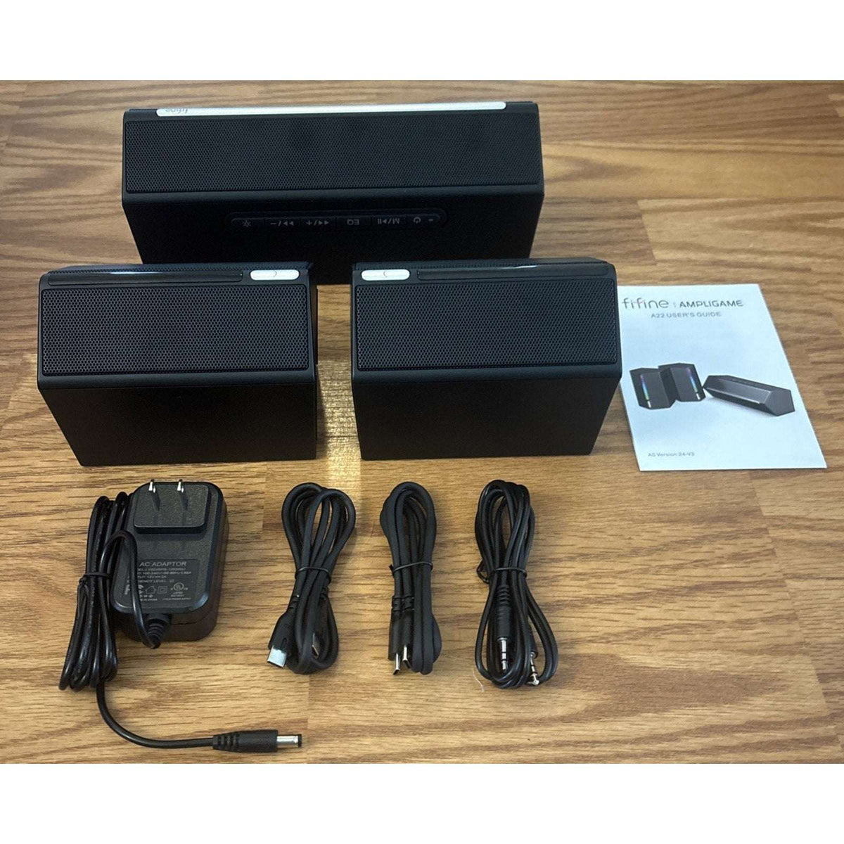 FIFINE AmpliGame A22 RGB Speaker System with Subwoofer - Gaming Sound Control