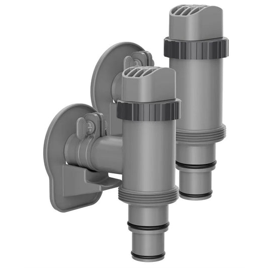 Pool Plunger Valve & Pipe Holder Set Replacement for Above Ground Pools (2 Each)