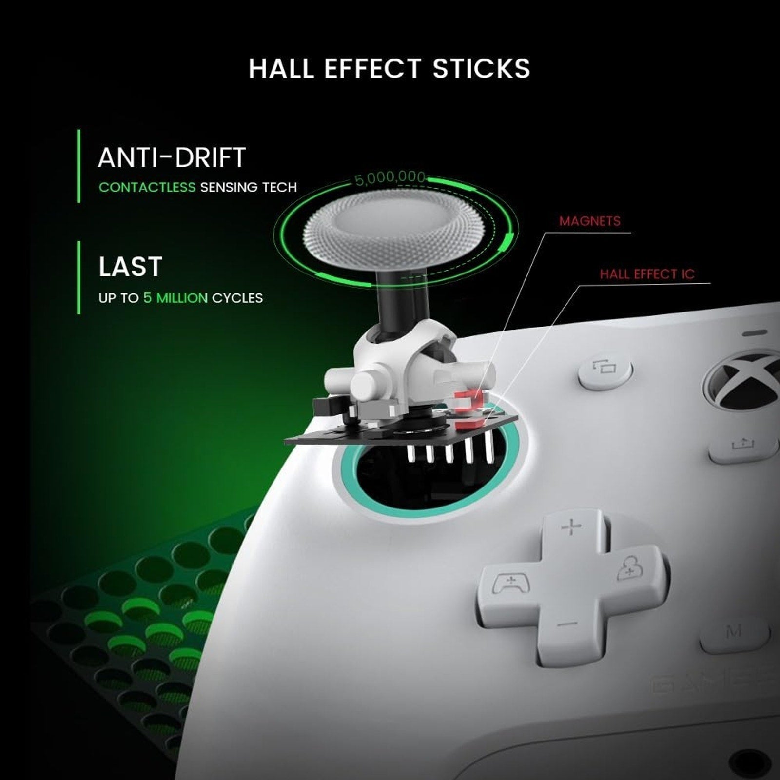 GameSir G7 SE Wired Controller for Xbox Series X|S, One & PC White NEW Open Box