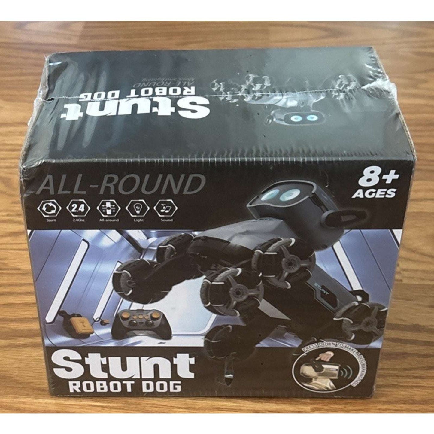 8WD Smart Remote & Gesture Dual Control Robot Dog Interactive Climbing Stunt Pet