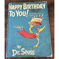 Dr Seuss "Happy Birthday To You" Large Hardcover Book 1959 True First Edition