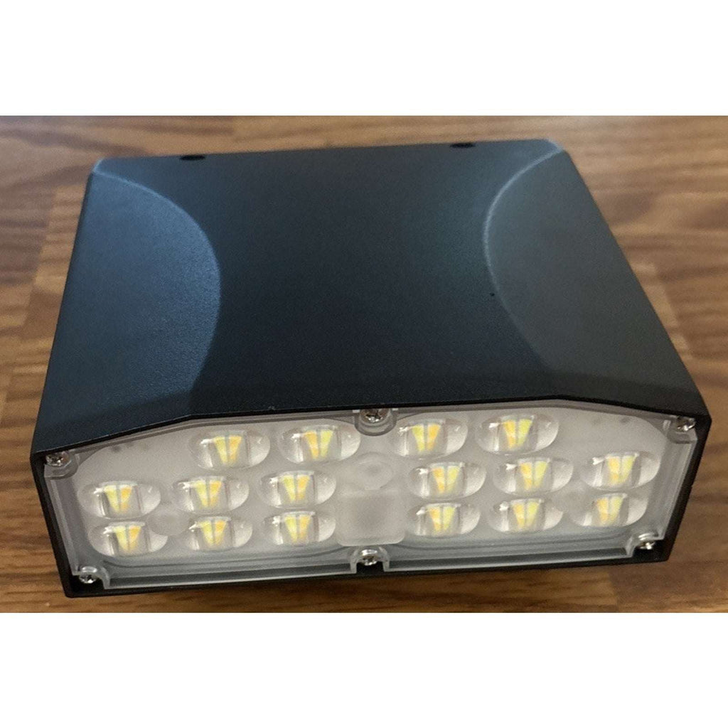 Garrini 30W Dusk to Dawn LED Wall Pack Security Light w/ Adjustable CCT & Power