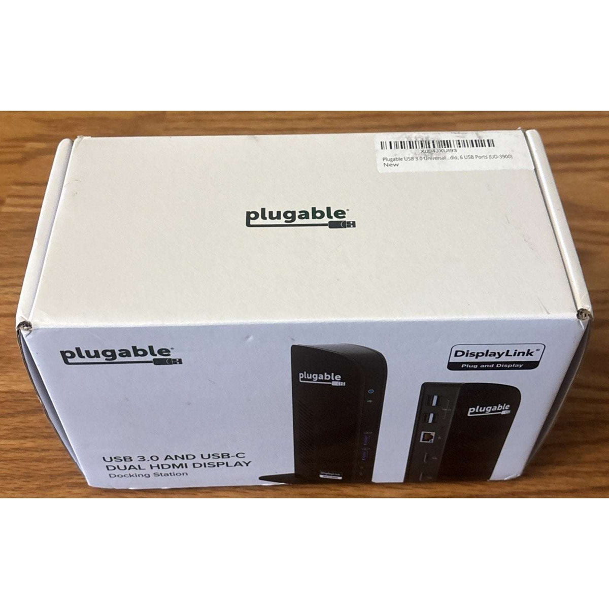 Plugable USB 3.0 and USB-C Dual HDMI Display Monitor Docking Station UD-3900